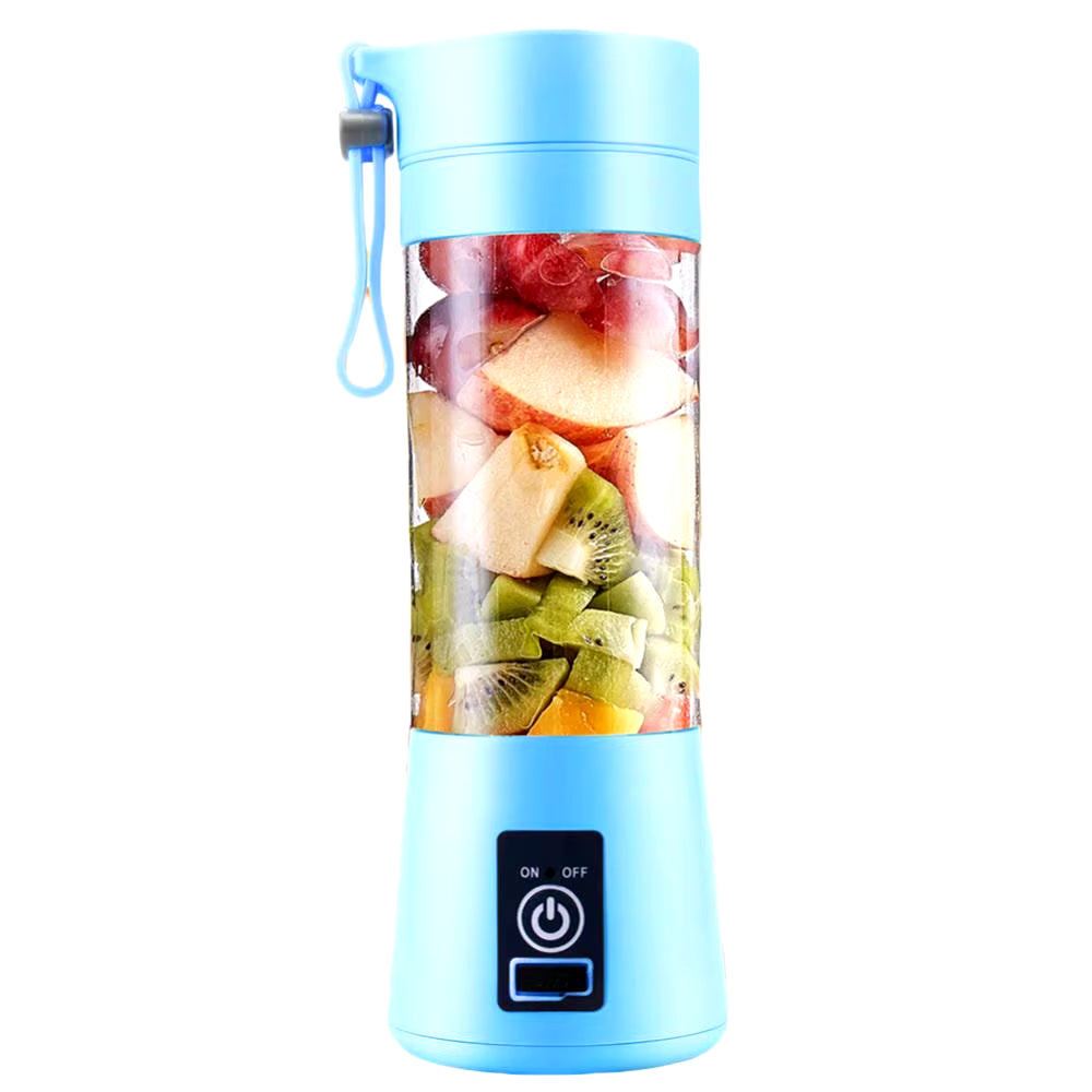500Ml 4 Blades Mini Portable Electric Fruit Juicer USB Rechargeable Smoothie Maker Blender Machine Sports Bottle Juicing Cup