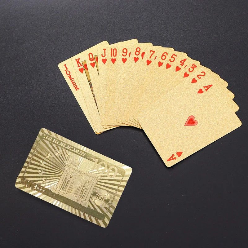 Multiple Styles Color Playing Card Game Card Group Waterproof Poker Suit Magic Dmagic Package Board Game Gift Collection