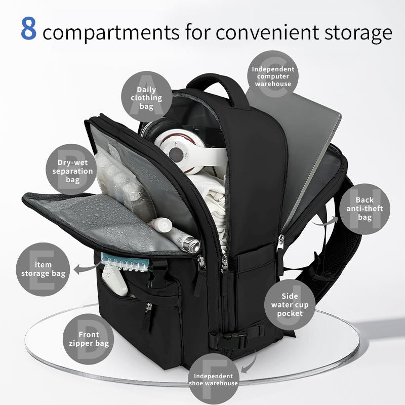 Laptop Backpack,Anti Theft Backpack, New Versatile Business Bag,Durable Business Backpack, Computer Bag with USB Charging Port,School Bag,Weekender Essentials Backpacks Fits 17" Laptop