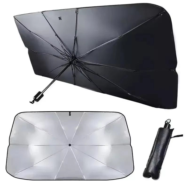 Car Sunshade Umbrella Car Sun Shade Protector Parasol Summer Sun Interior Windshield Protection for Auto Shading Car Parasol