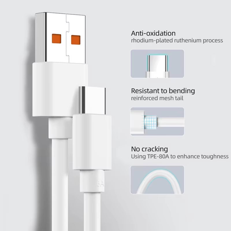 Ultra Long USB to Type C Cable for Xiaomi Redmi Huawei Mobile Phones Charging Cable Equipment VR Camera 2M 3M 5M 8M 10M 12M 14M