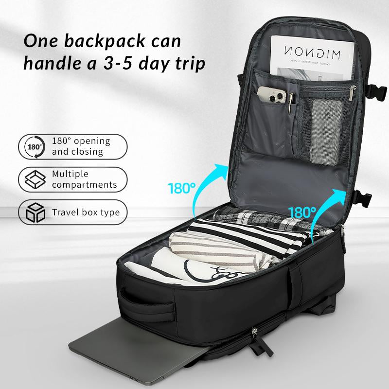 Laptop Backpack,Anti Theft Backpack, New Versatile Business Bag,Durable Business Backpack, Computer Bag with USB Charging Port,School Bag,Weekender Essentials Backpacks Fits 17" Laptop